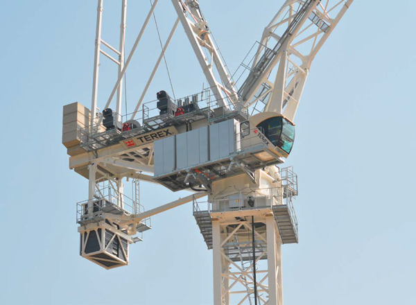 CASAR high-performance rope in new Terex luffing jib tower crane