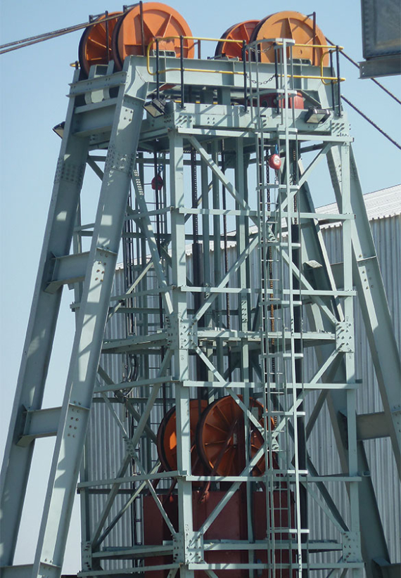 Mining Sinking Rig Underground Mining | Shaft Sinking Rope | CASAR